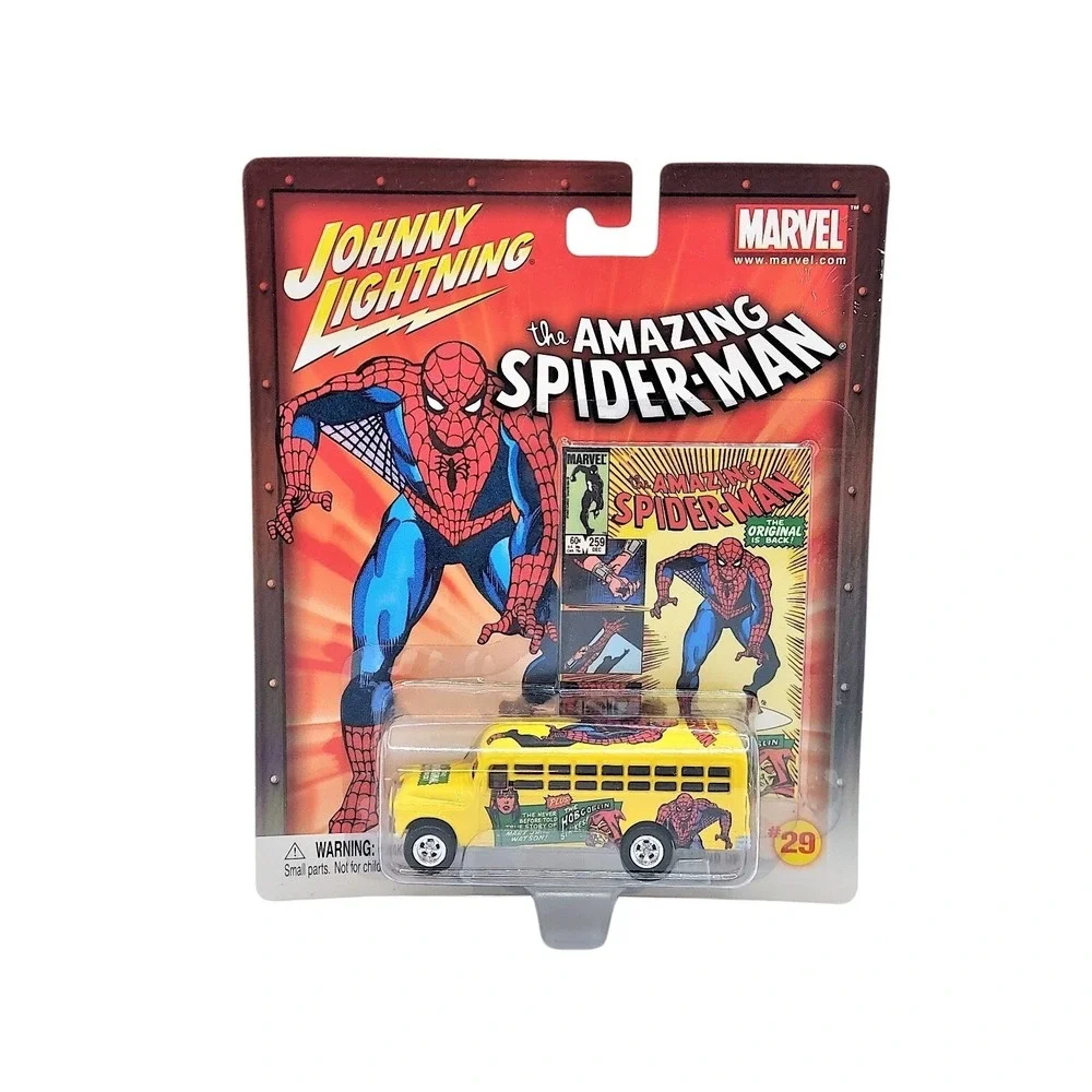 2003 Johnny Lightning Marvel The Amazing Spider-Man #259 '56 Chevy Bus